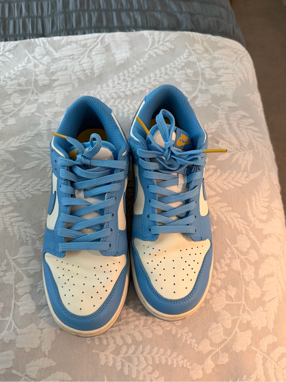 Nike Women’s DUNKS Low-Top Sneakers in Yellow, Pink, OR Blue Sz 9 - Picture 5 of 12